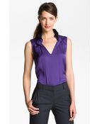 Elie Tahari Exclusive For Nordstrom Valeria Blouse - Lyst