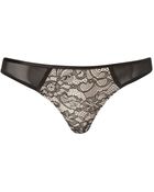 Topshop Lace Mini - Lyst