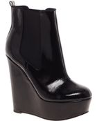 Asos Asos Attend Chelsea Wedge Ankle Boots - Lyst