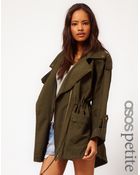 Asos Petite Exclusive Parka - Lyst