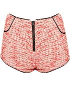Topshop Boucle Shorts - Lyst