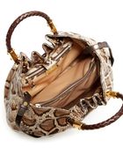 Michael Kors Skorpios Python Tote - Lyst