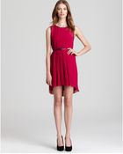 Sachin & Babi Varna Pleat Body Dress with Belt - Lyst
