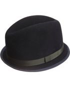 Rag & Bone Center Dent Fedora - Lyst