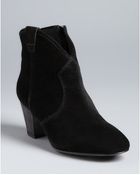 Ash Spiral Mid Heel Booties - Lyst