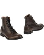 McQ by Alexander McQueen Ankle Boots - Lyst