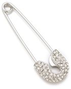 Juicy Couture Safety Pin Brooch - Lyst
