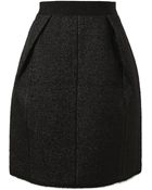 Marc Jacobs Metallic Woolblend Bouclé Skirt - Lyst