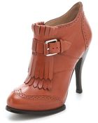 McQ by Alexander McQueen Brogue Booties - Lyst