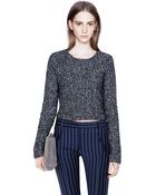 Acne Studios Rosalia Twist Black White - Lyst