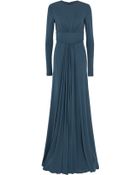 Elie Saab Jersey Gown - Lyst