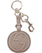 Gucci Leather Key Charm - Lyst