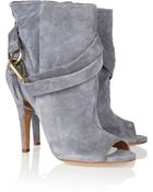 Maison Margiela Suede Ankle Boots - Lyst