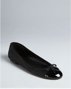 Delman Cap Toe Ballet Flats Brook - Lyst