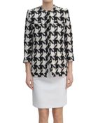 MSGM Woolen Pied De Poule Jacket - Lyst