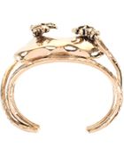 Aurelie Bidermann Gold Plated Brass Cuff - Lyst