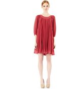 Erin Fetherston Pleated Dress - Lyst