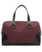 Mango Towtone Suede Bowling Bag - Lyst