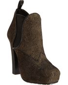 Proenza Schouler Speckled Platform Ankle Boot - Lyst