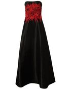 Jason Wu Handembroidered Cottonsilk Zibeline Gown - Lyst