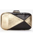 Kotur Preorder Breen Miniaudiere Python Clutch - Lyst