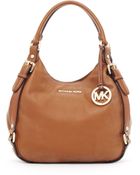 MICHAEL Michael Kors Bedford Medium Shoulder Tote - Lyst