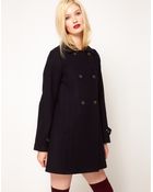 Sessun Palemberg Wool Pea Coat - Lyst