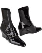 Helmut Lang Ankle Boots - Lyst
