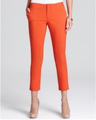 Vince Camuto Skinny Cropped Pants - Lyst