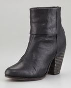Rag & Bone Classic Newbury Leather Bootie - Lyst