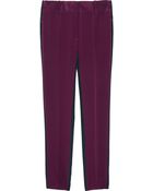 3.1 Phillip Lim Two Tone Silk Crepe De Chine Pants - Lyst