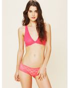 Free People Lacey Basic Hipster Undie - Lyst