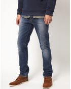 Nudie Jeans Jeans Grim Tim Slim Fit - Lyst