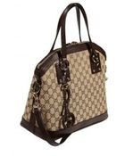 Gucci Charm Dome Gg Bag - Lyst