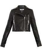 J Brand Aiah Leather Jacket - Lyst