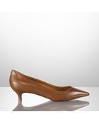 Ralph Lauren Collection Deana Calfskin Pump - Lyst