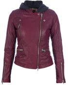S.w.o.r.d Hooded Biker Jacket - Lyst