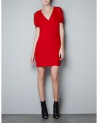 Zara Dress with Fantasy Puff Ball Sleeves - Lyst