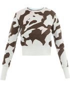 Acne Studios Lia Camoprint Sweater - Lyst