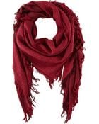 Balmain Oversized Damask Jacquard Scarf - Lyst