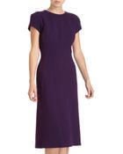 Bottega Veneta Crepe Sheath Dress - Lyst