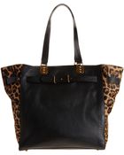 Christian Louboutin Ponyhair Sybil Leopard Shopper - Lyst