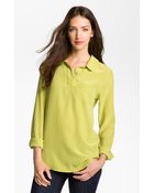 Equipment Adel Silk Blouse - Lyst