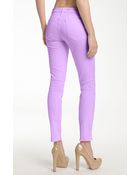 J Brand Skinny Stretch Twill Pants - Lyst