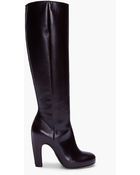 Maison Margiela Dark Brown Handmade Leather Boots - Lyst