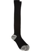 Maria La Rosa Narrow Ribbed Extra Long Socks - Lyst