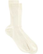 Maria La Rosa Wide Ribbed Midcalf Sock - Lyst