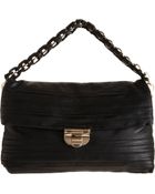 Nina Ricci Liane Large Pleated Braid Handle Pouchette - Lyst