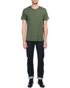 Rag & Bone Basic Tee Forest - Lyst
