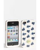 Tory Burch Floral Iphone 4 Case - Lyst